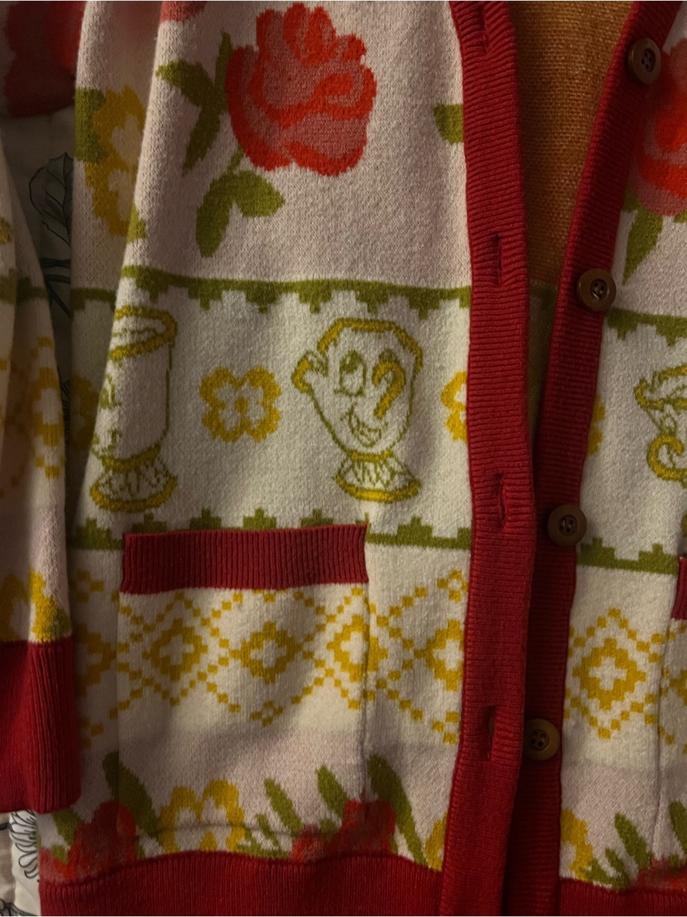 Beauty and the Beast Cardigan - Picture 2 of 4